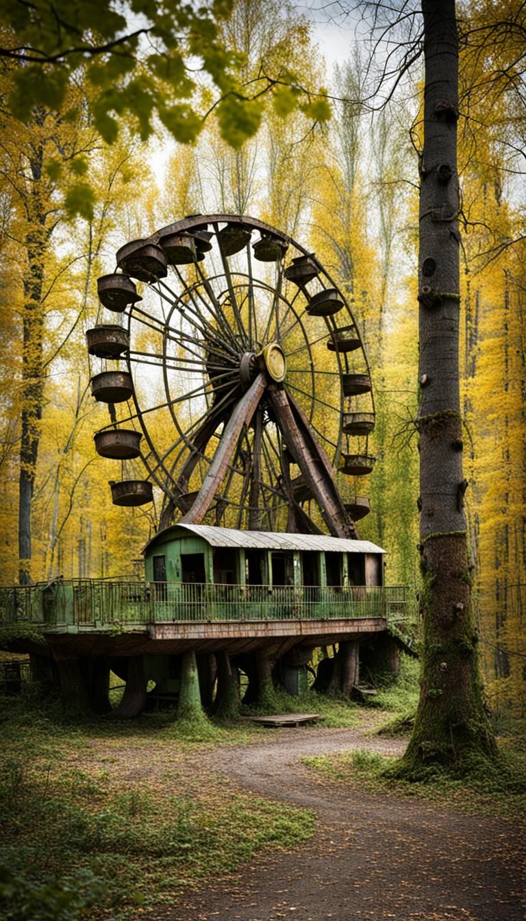 Chernobyl Amusement Park: Resilience Amidst Abandonment