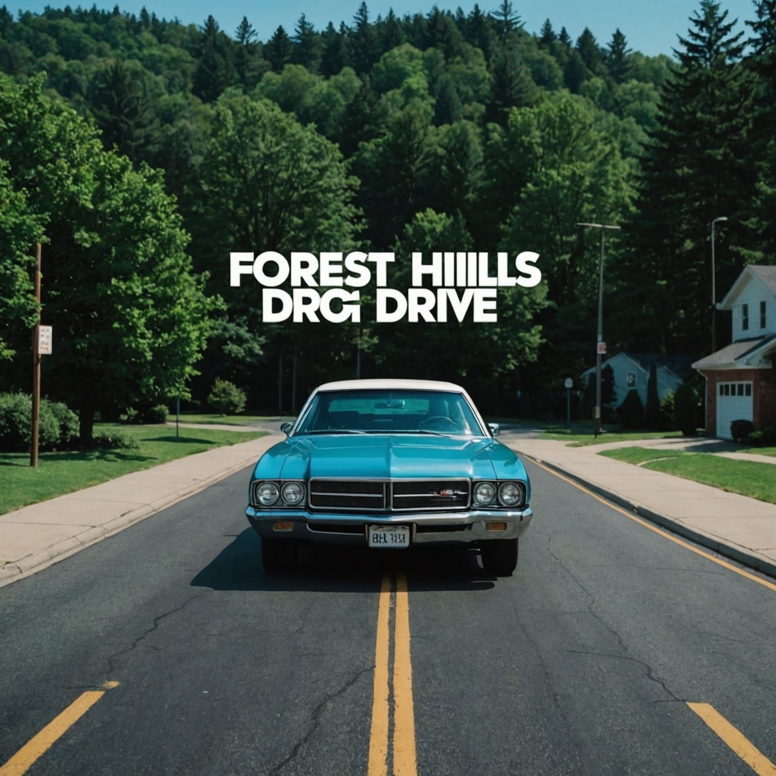 2014 Forest Hills Drive Album Cover Recreation