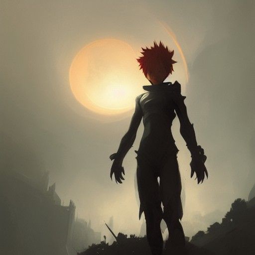 Sinister Figure in Dark Fantasy Style