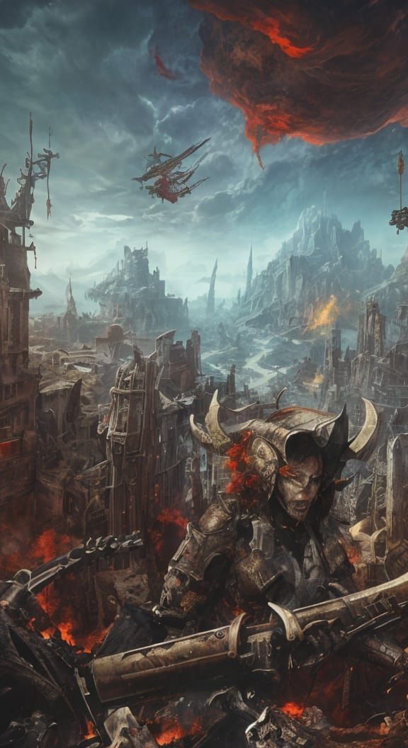 Death Metal Album Cover: Punishment in Hell