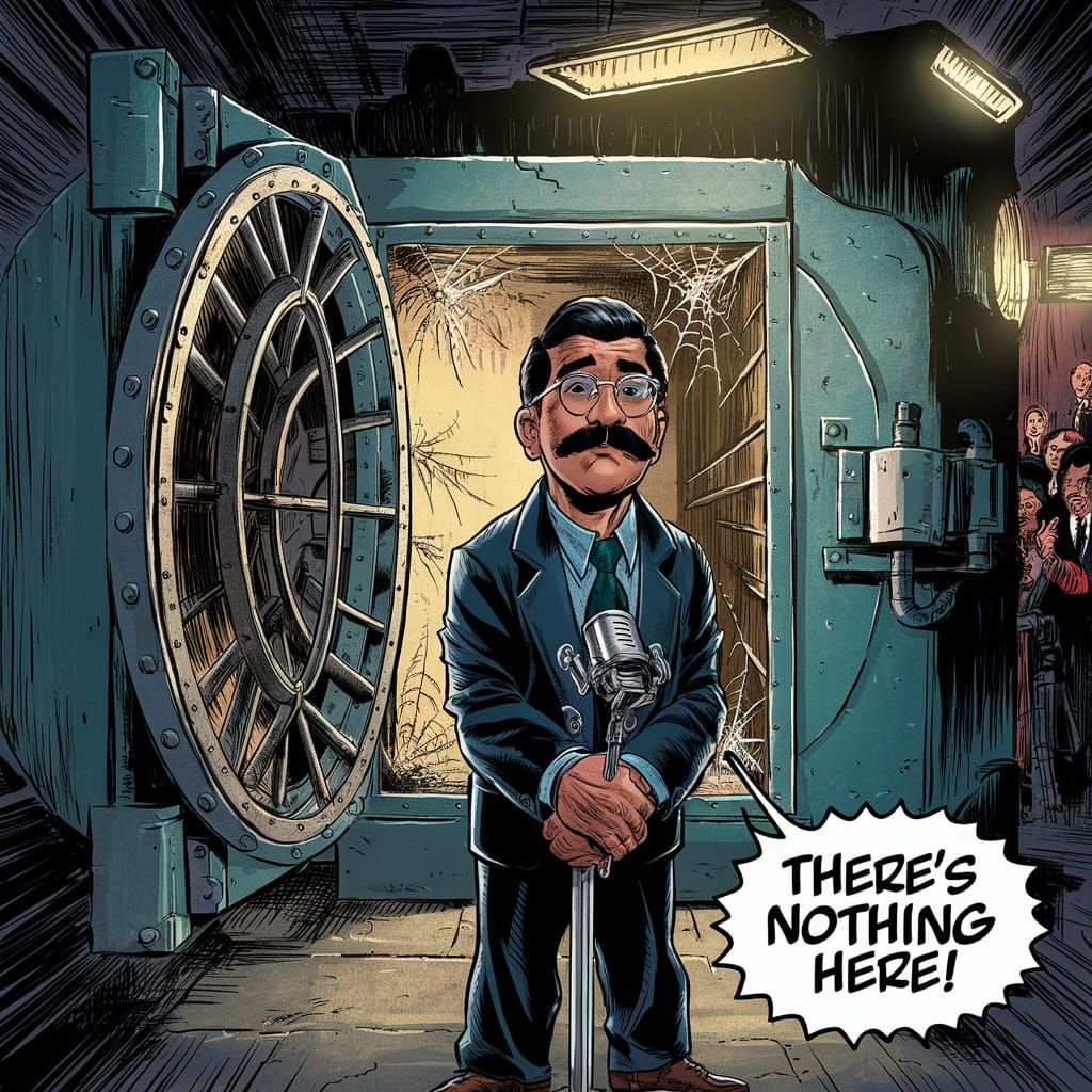Geraldo Rivera's Empty Vault: Vintage Comic Book Art