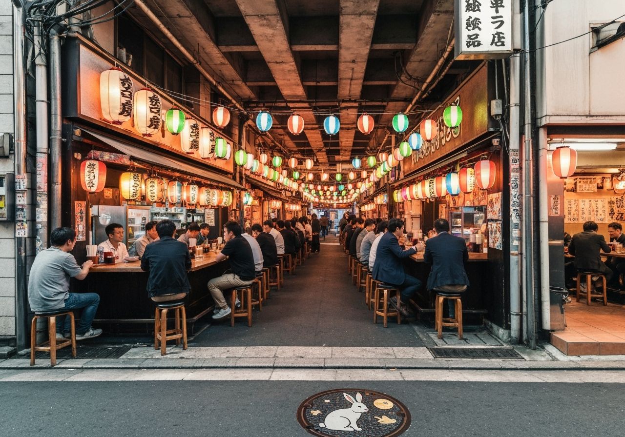 Tokyo Izakaya Tavern in Yorokucho Alleyway