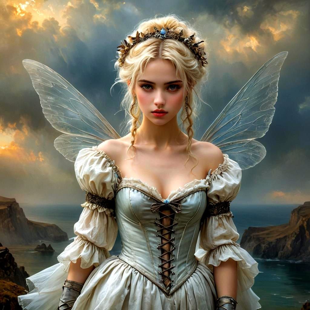 Beautiful Fairy of the Cliff top