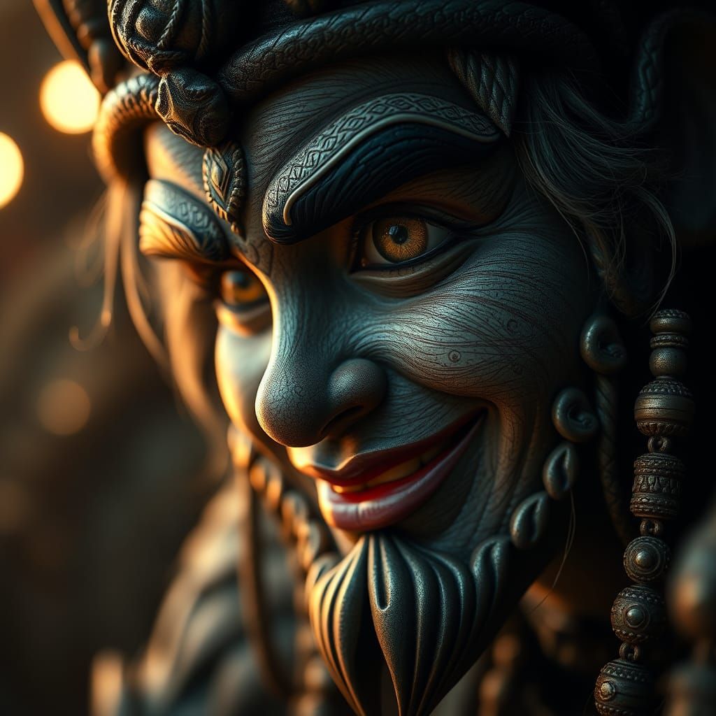 Detailed Matte Painting in Sharp Focus