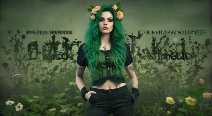 Victorian Flowerpunk Music Garden Cover