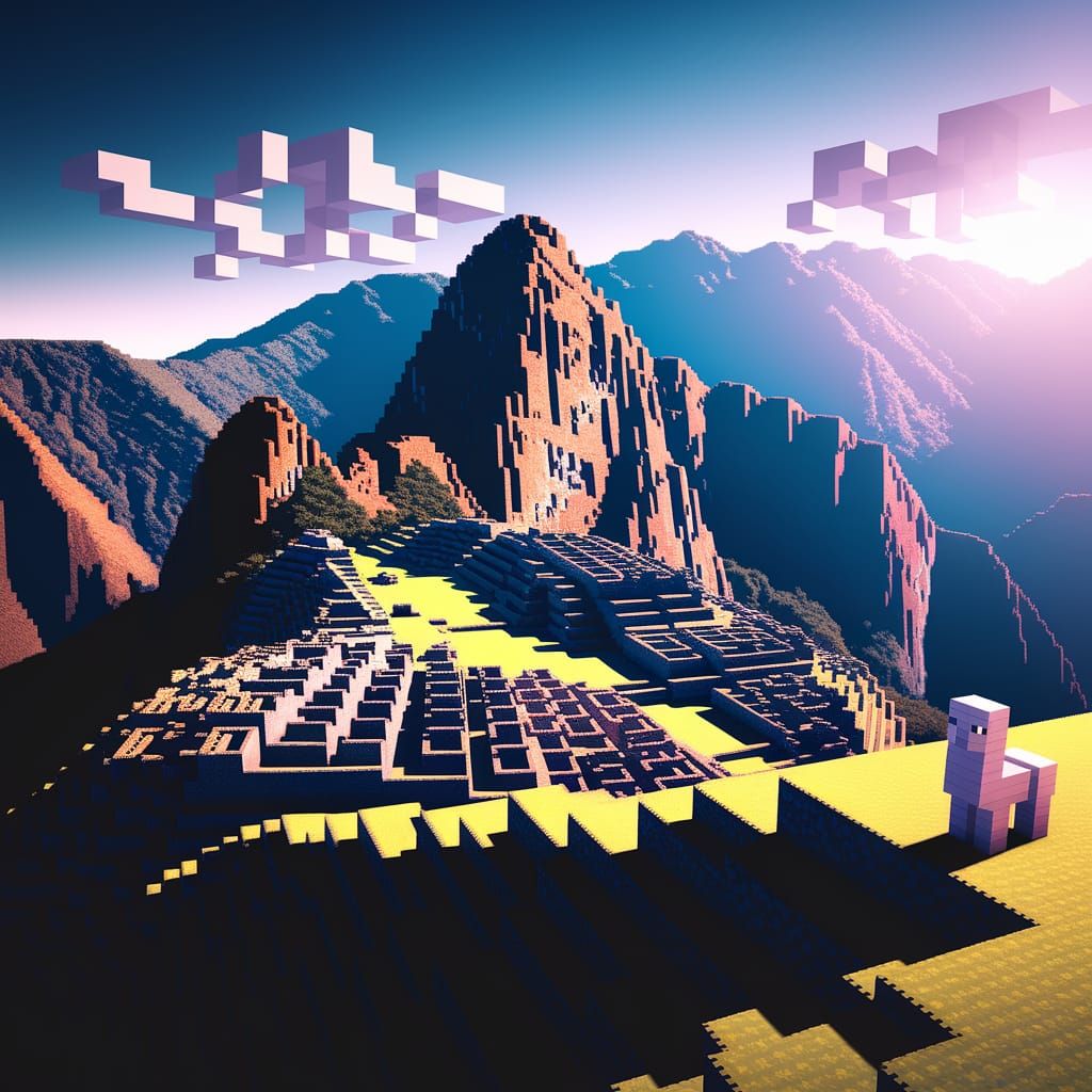 Minecraft Masterpiece of Ancient Inca City