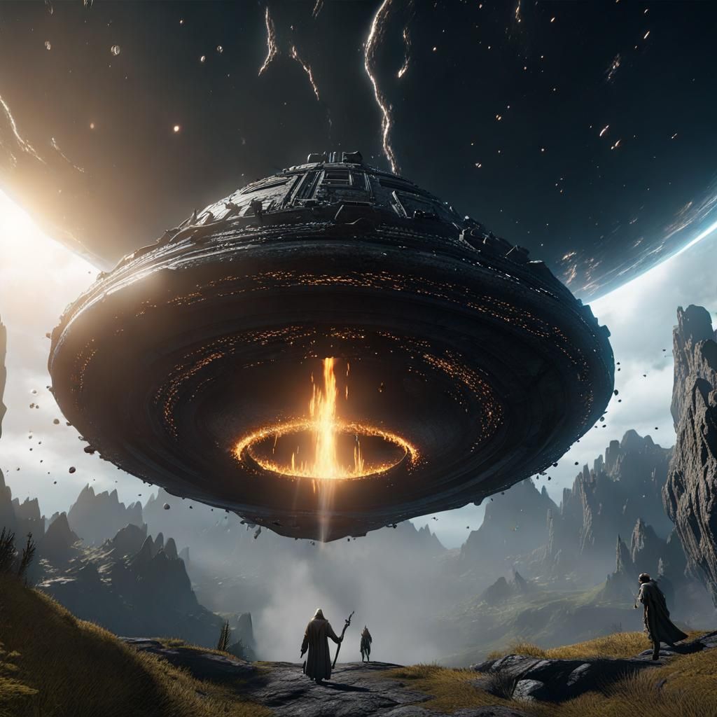 Hobbits Discard Lord of the Rings: 3D Game Cinematic