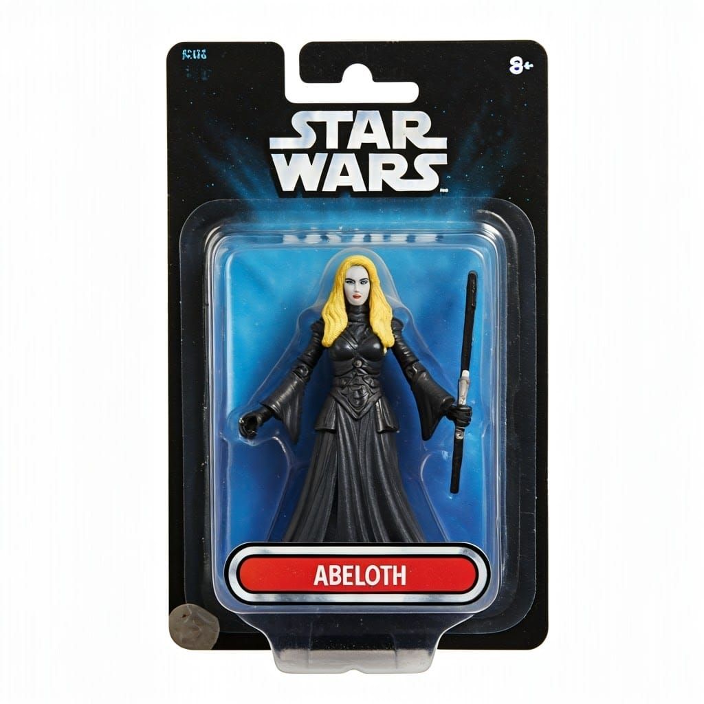 Eldritch Woman as Vintage Star Wars Action Figure