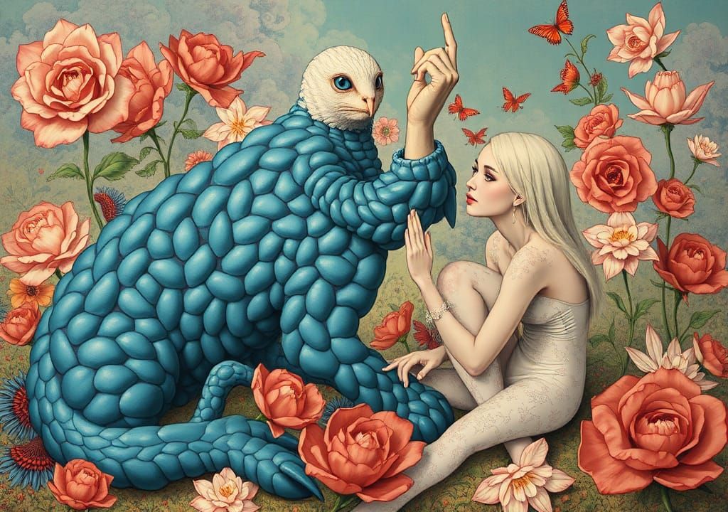 Artwork in Style of James Jean