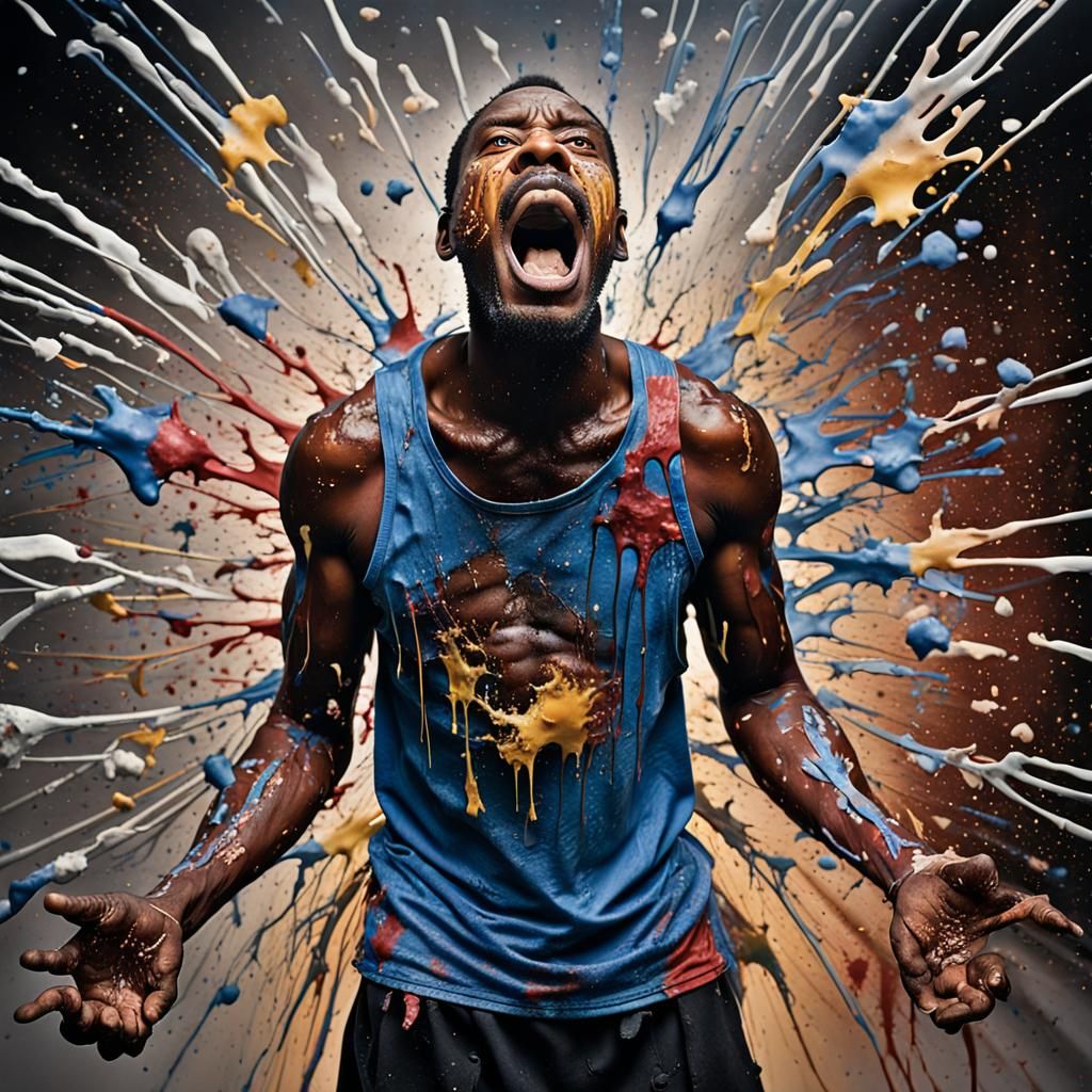 Powerful Portrait of Man's Inner Turmoil