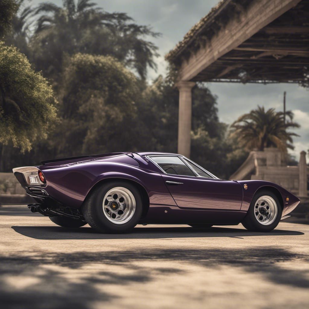 2023 Lamborghini Miura in Hyperrealistic Detail