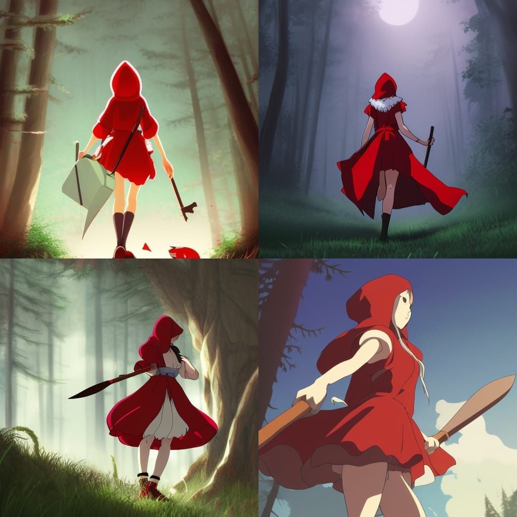 Red Riding Hood: Anime Key Visual