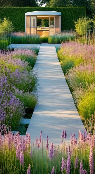 Lush Eco-Friendly Garden Design in Unreal Engine