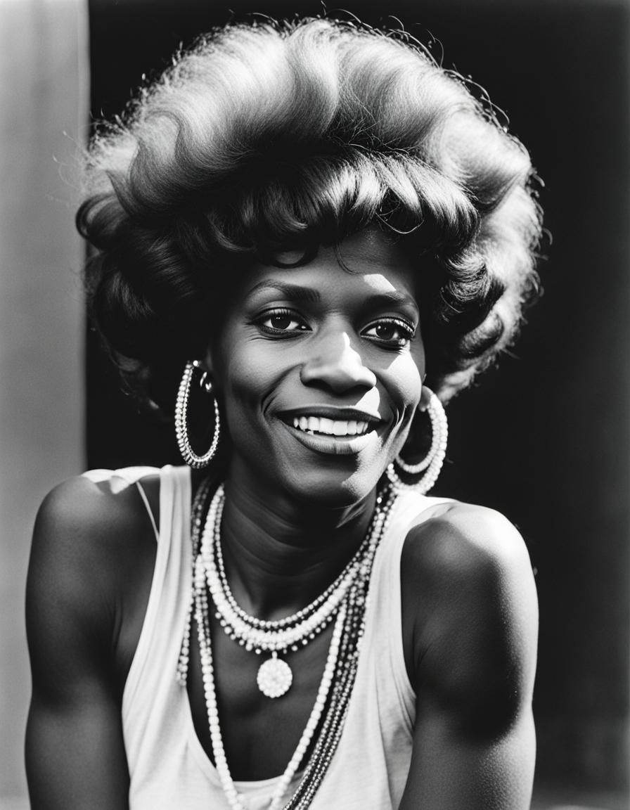 Marsha P. Johnson Portrait