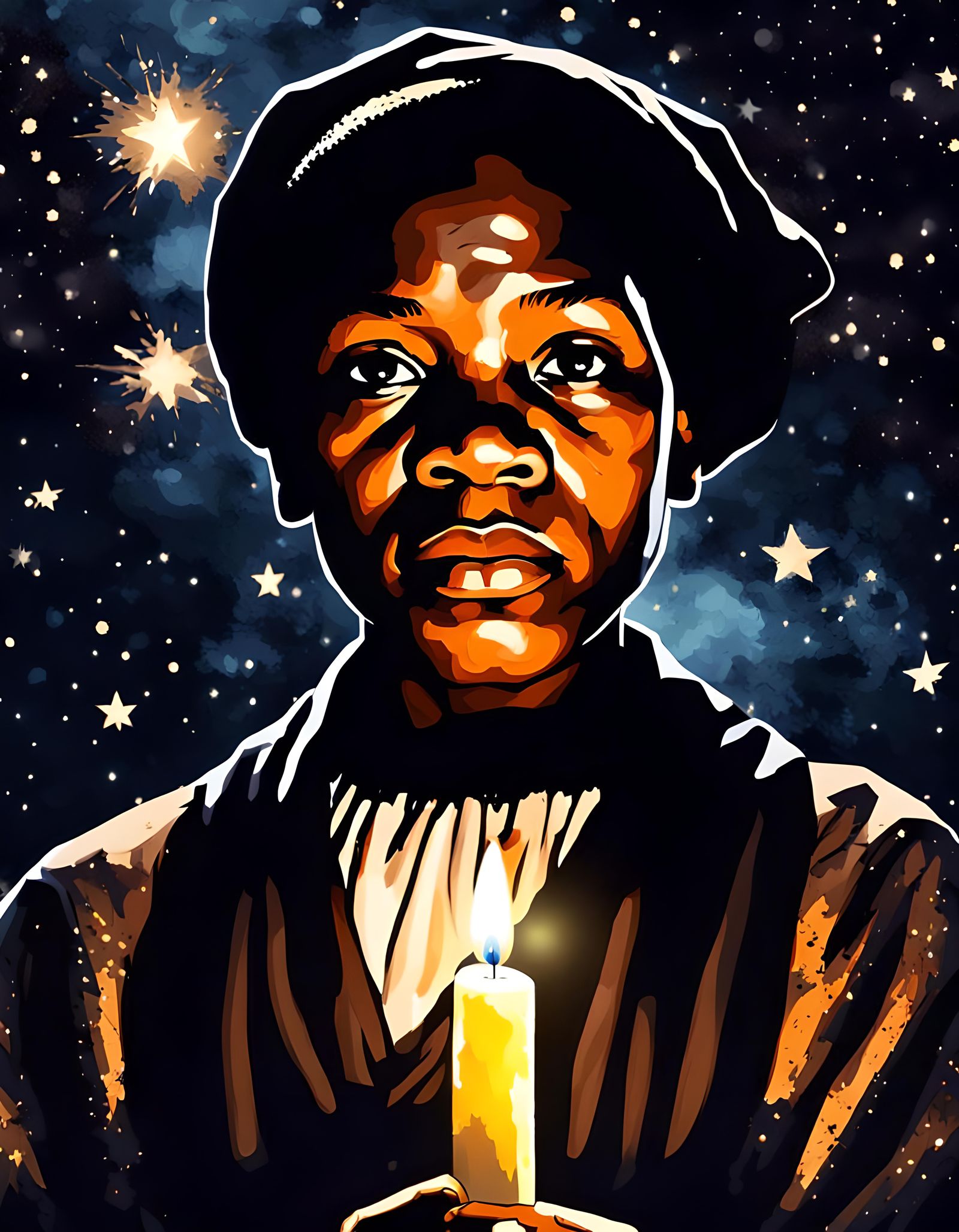 Harriet Tubman Leads to Freedom: Harlem Renaissance Portrait