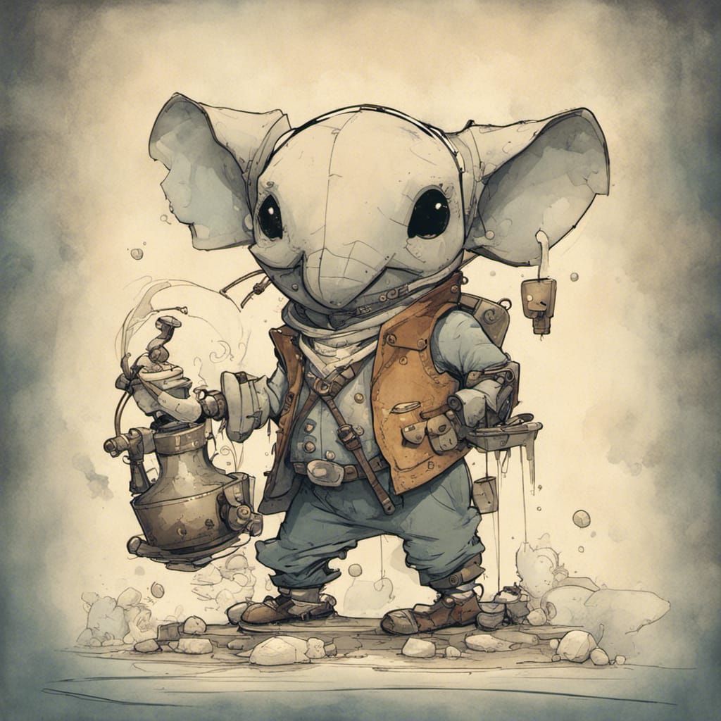Brian Kesinger Inspired Character Design