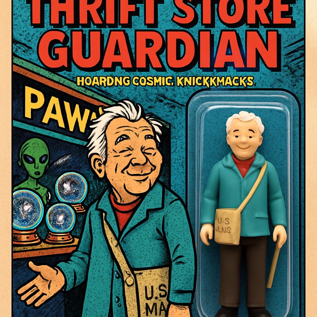 Retro Comic: Thrift Store Guardian of Cosmic Knickknacks
