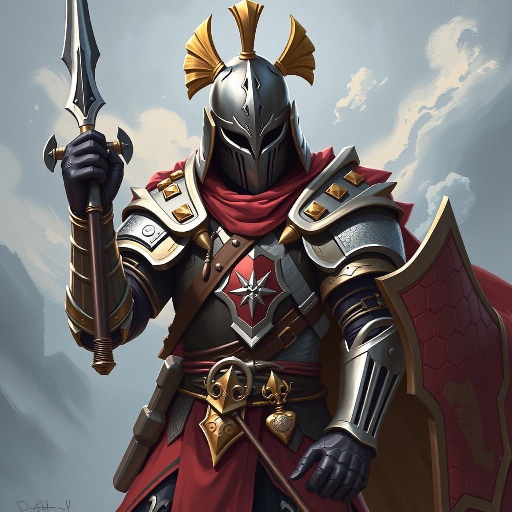 Heroic Knight in Armor