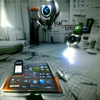 Futuristic Gadget Rendered in Unreal Engine 5