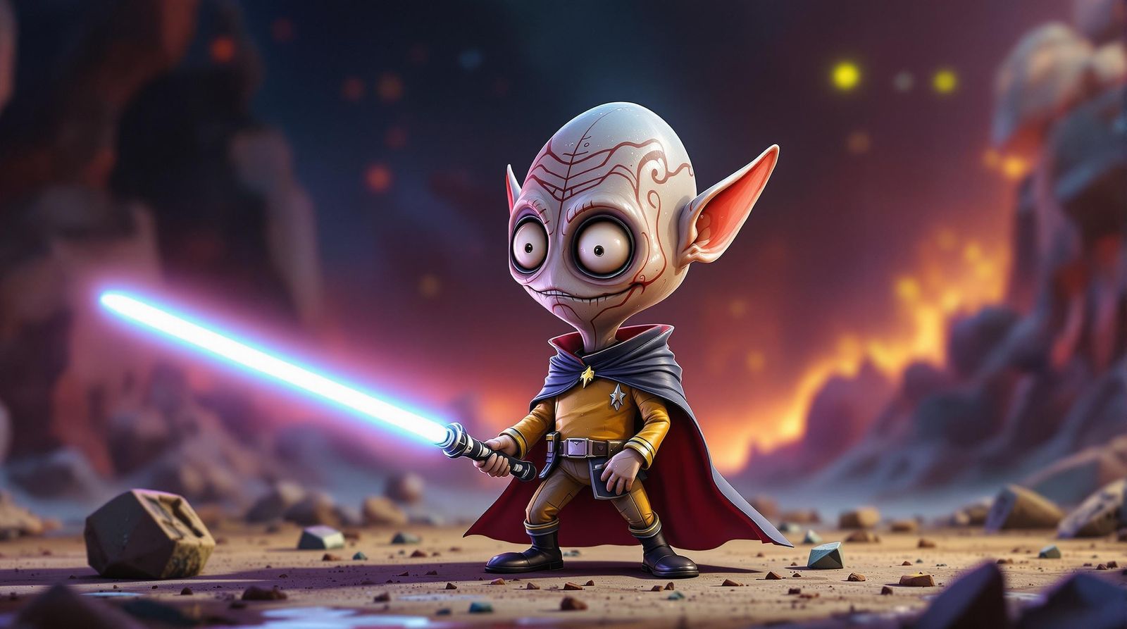 Whimsical Steampunk Cutlery Hero