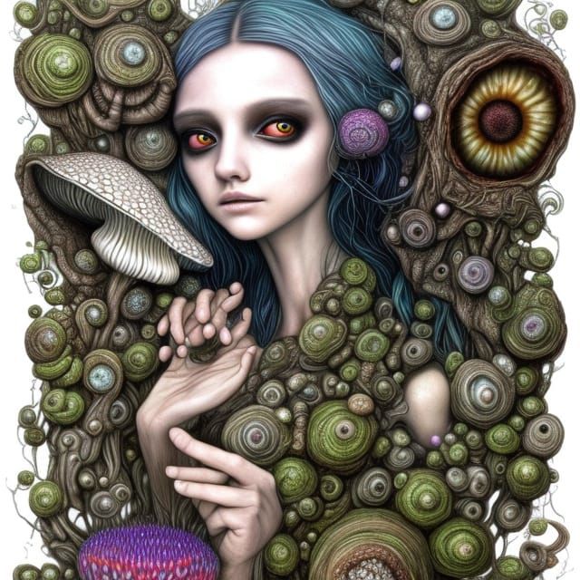 Fungi Girl 1452