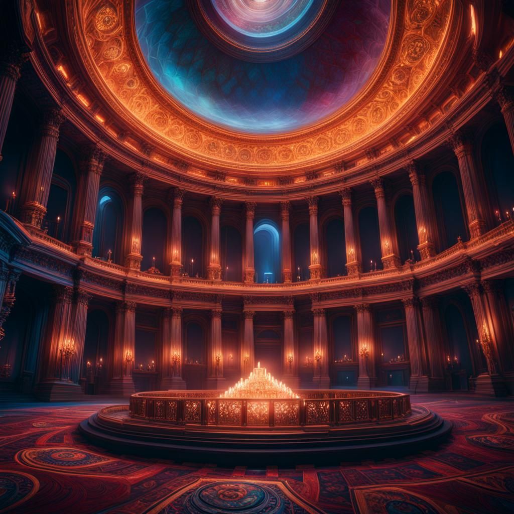 Dramatic Digital Matte Painting in 8K Resolution