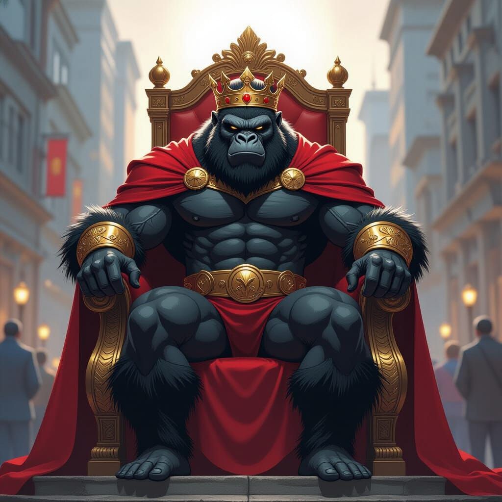 Gorilla Grodd Reigns Supreme on Central City Throne