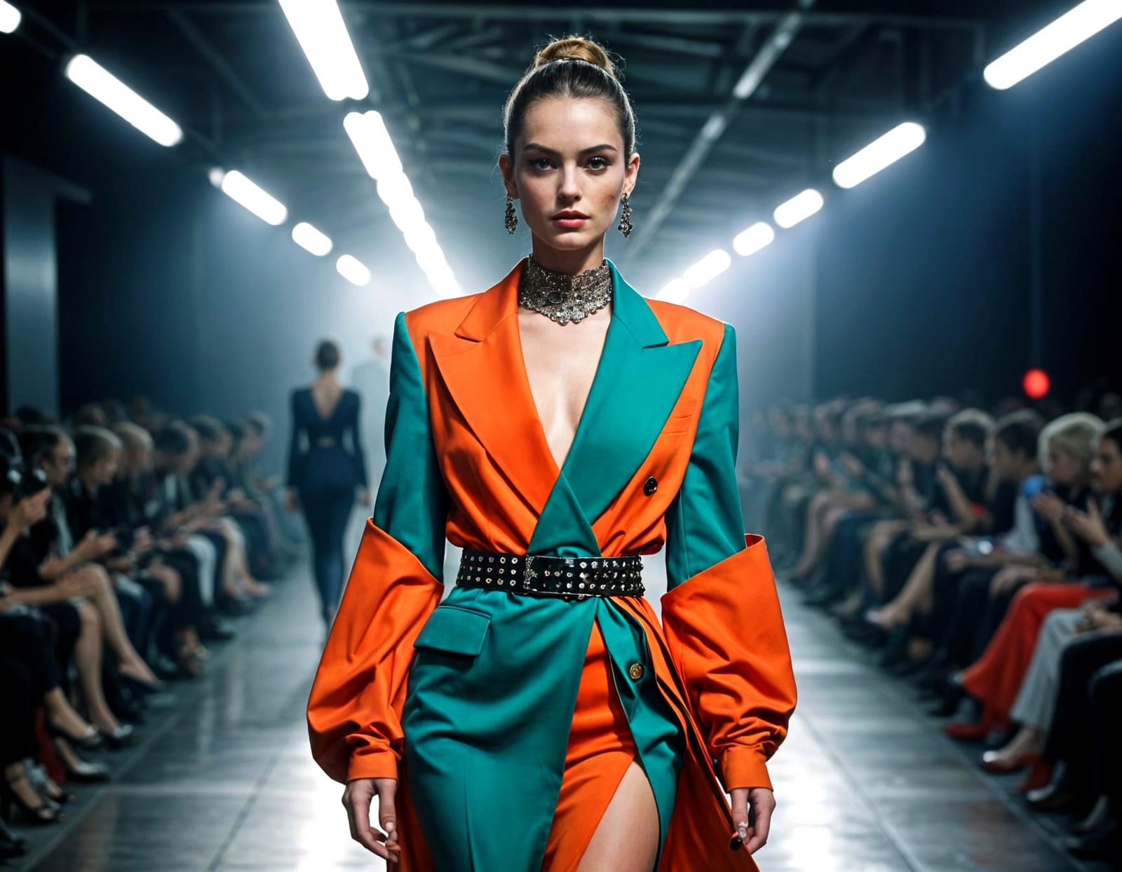 Glamorous Woman of Style and Elegance