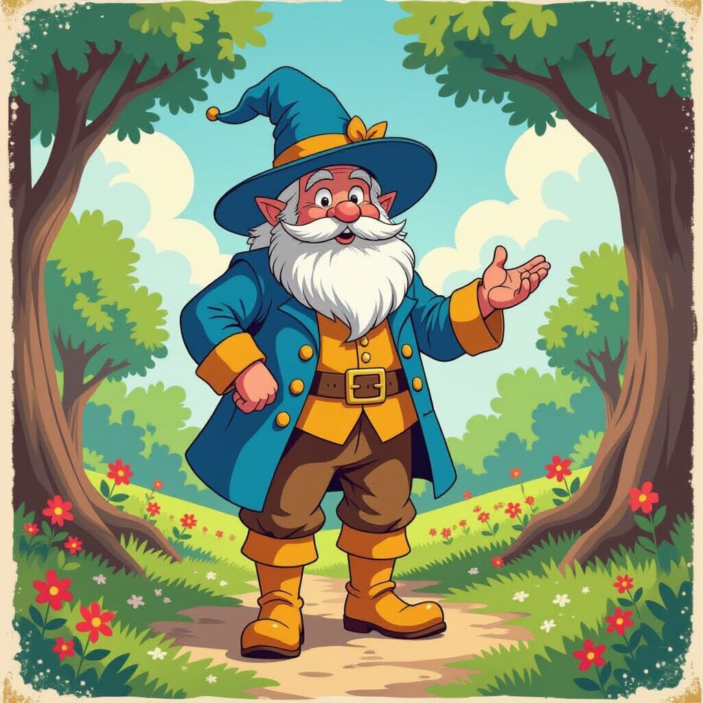 Tom Bombadil in Manga Scan Style