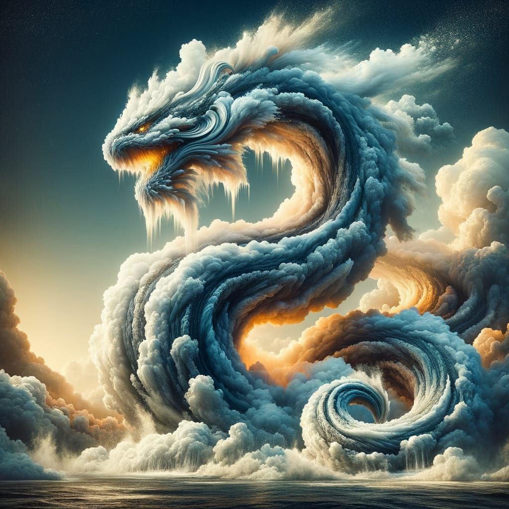 Majestic Steam Serpent Unleashes Unpredictable Fury