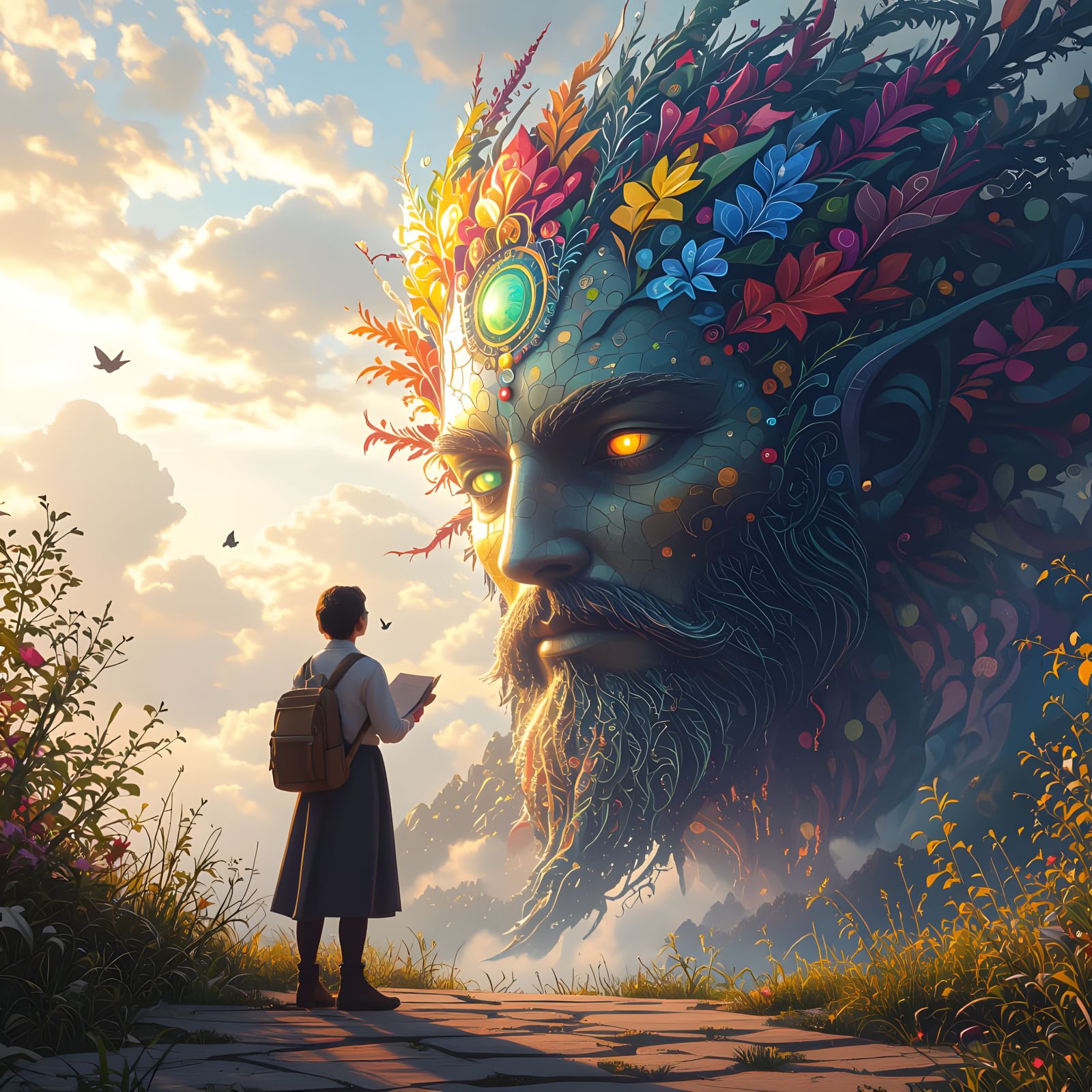 Teacher's Decade of Impact: Fantasy Matte Painting