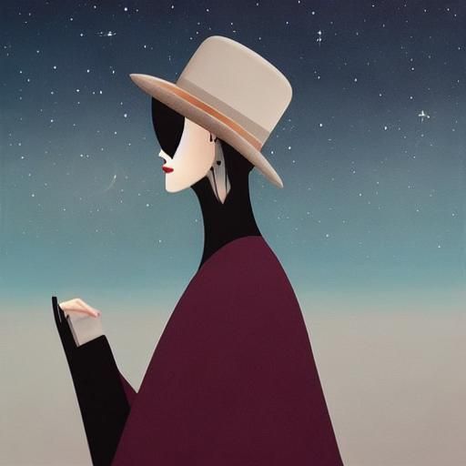 Intricately Detailed Surreal Portrait of a Girl