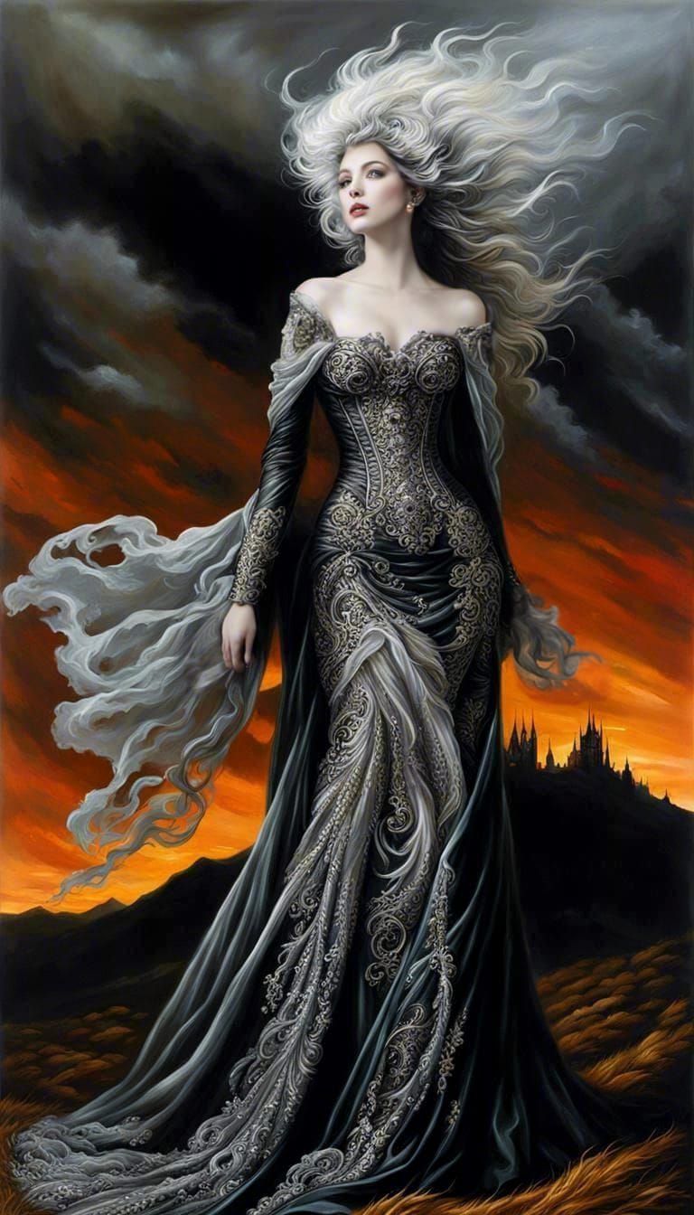 Delicate Feminine Hands in Cool Tones