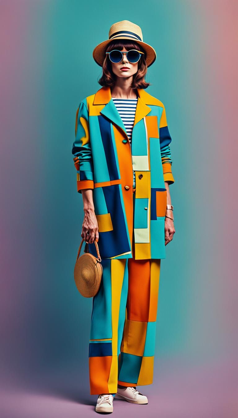 70's Fashion in Wes Anderson Visual Colors