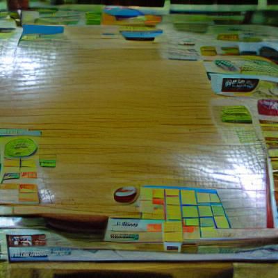 Fantasy Board Game with Intricate Design