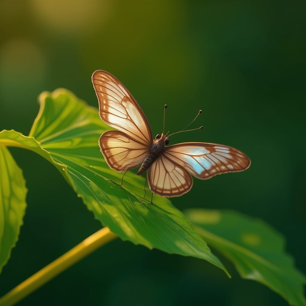 Abstract Blue Shapes and Forms