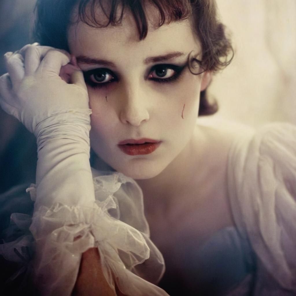 Dreamlike Portrait Evokes Lost Hope and Mourning