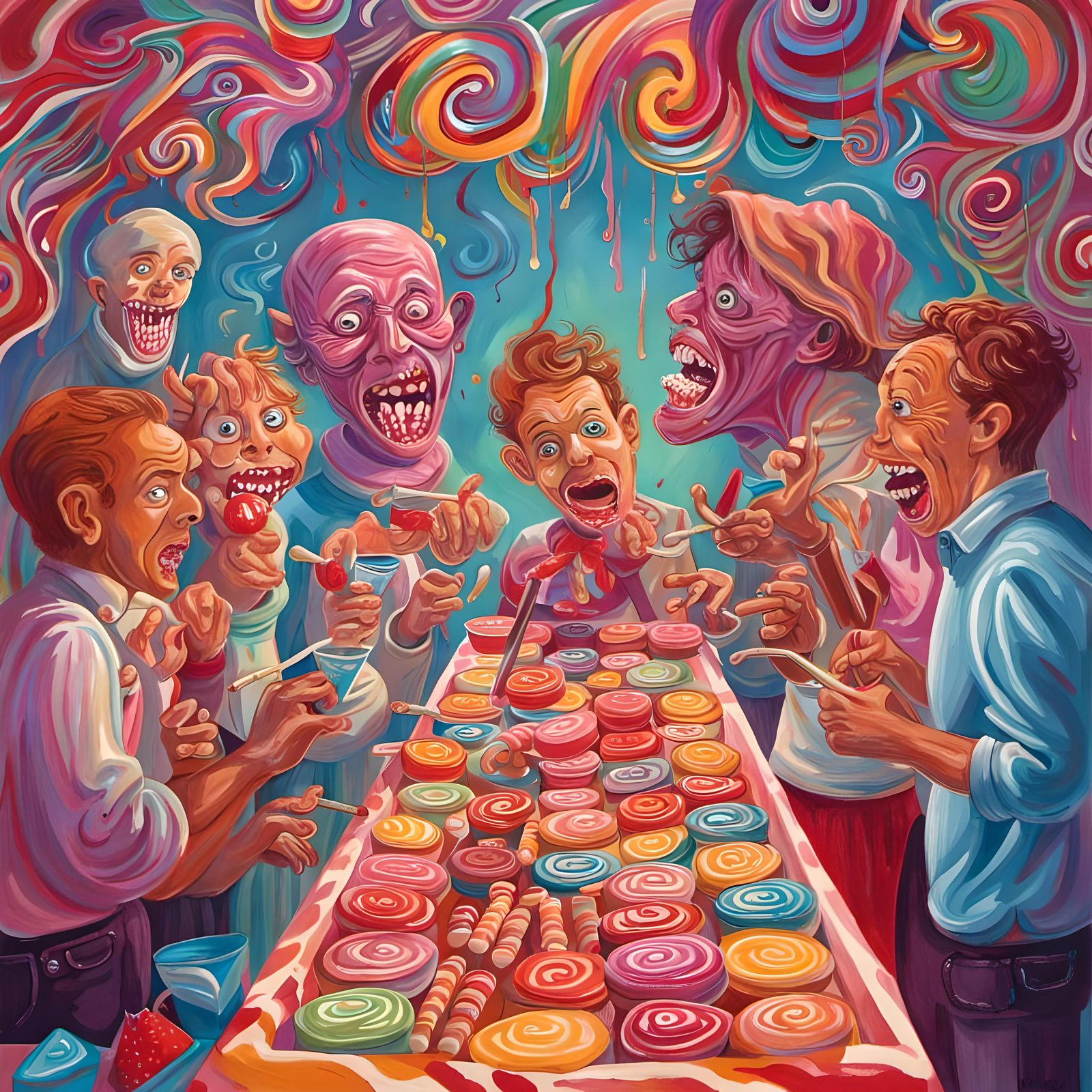 Horror Candy Bar Witnessing Candy Cannibalism