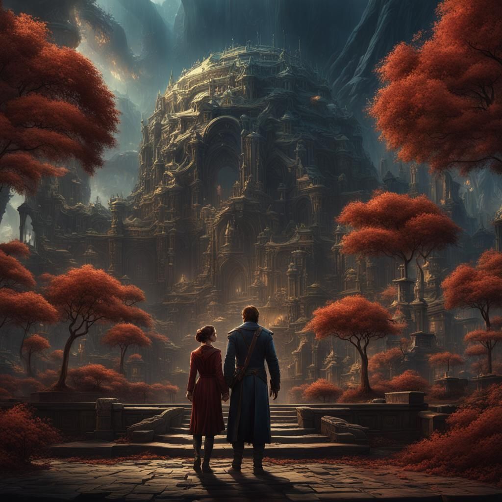 Intimate Encounter in High Quality, Detailed Rendering