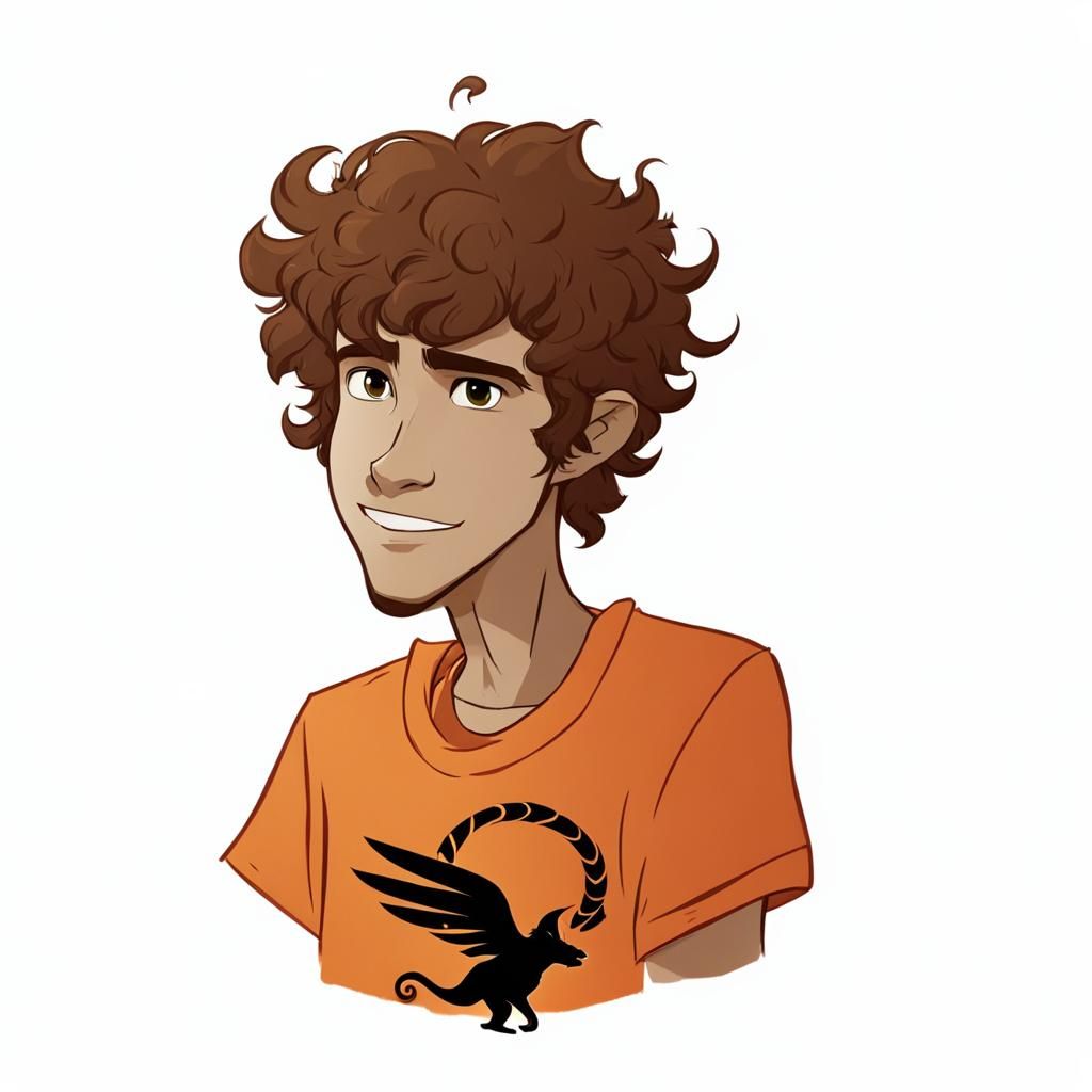 Grover Underwood with Pegasus, Camp Half-Blood