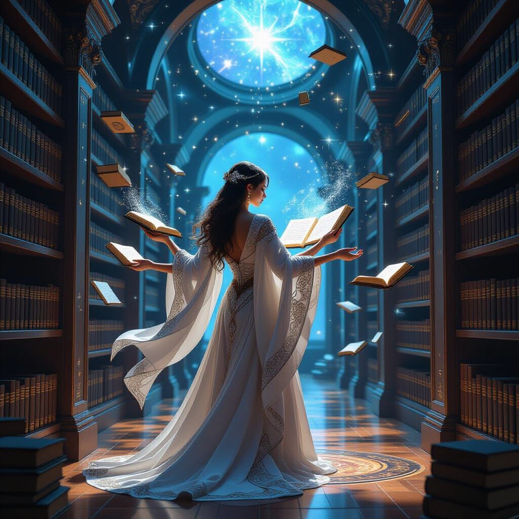 Celestial Librarian of Miniature Universes