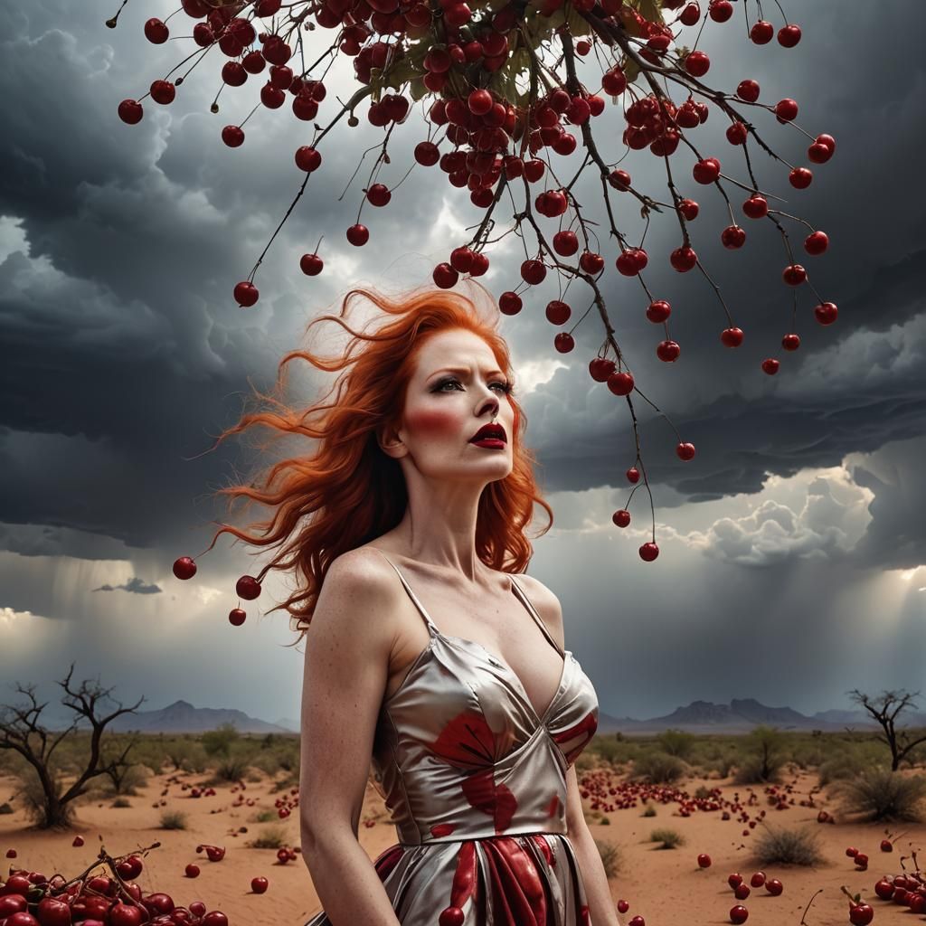 Surreal Cherry Picked During Desert Storm