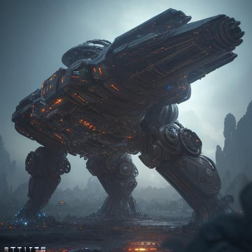 Mutated Slime in Motherboard: Sci-Fi Epic