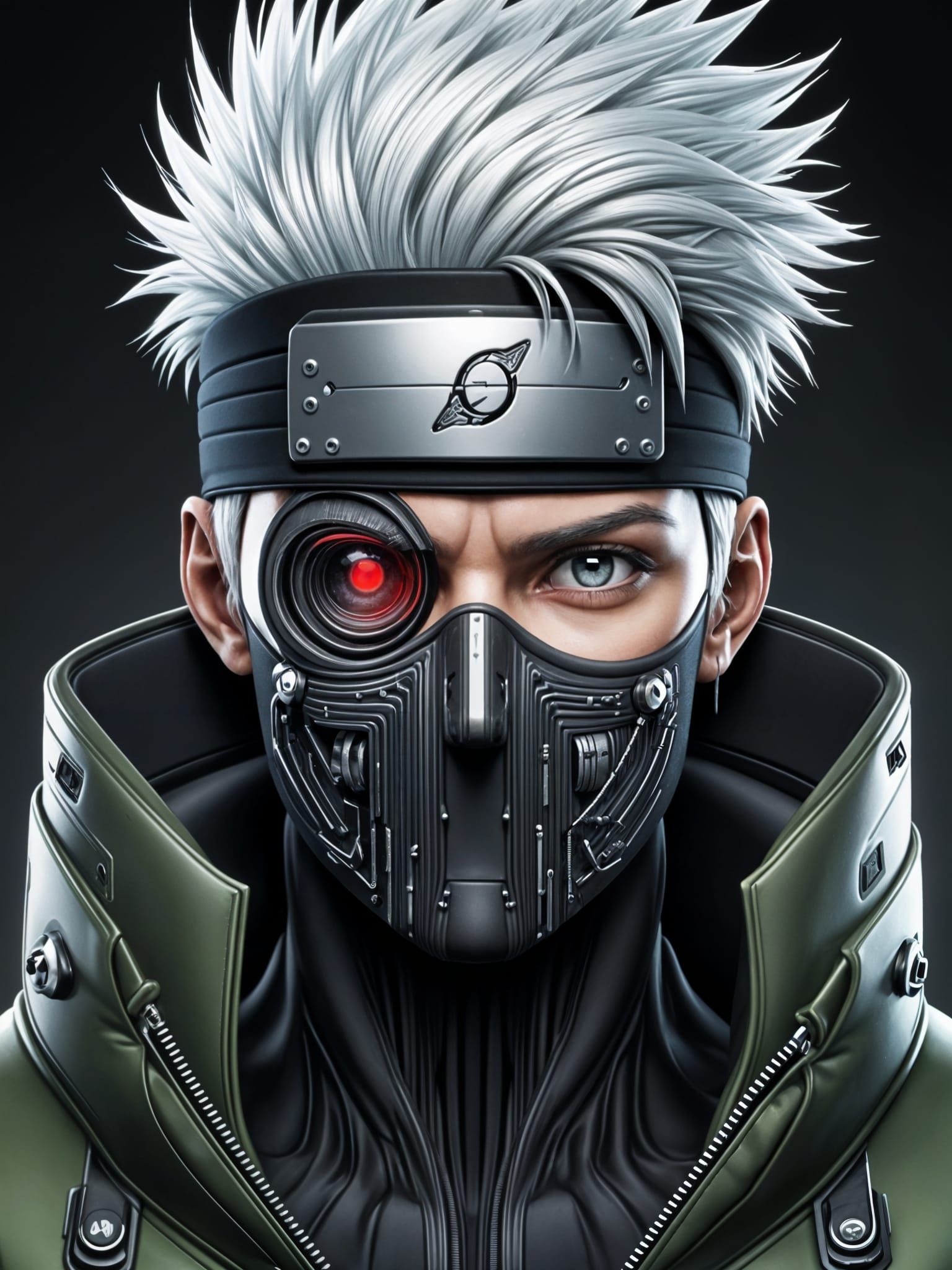 Cybernetic Ninja in Action