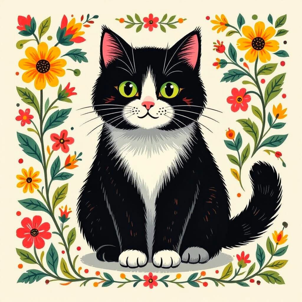 Photorealistic 8k Image of a Cute Yarn Kitten