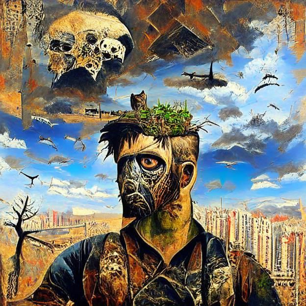 Post-Apocalyptic Primitivism Visualized
