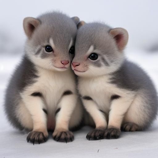 Adorable Animals Generated by AI
