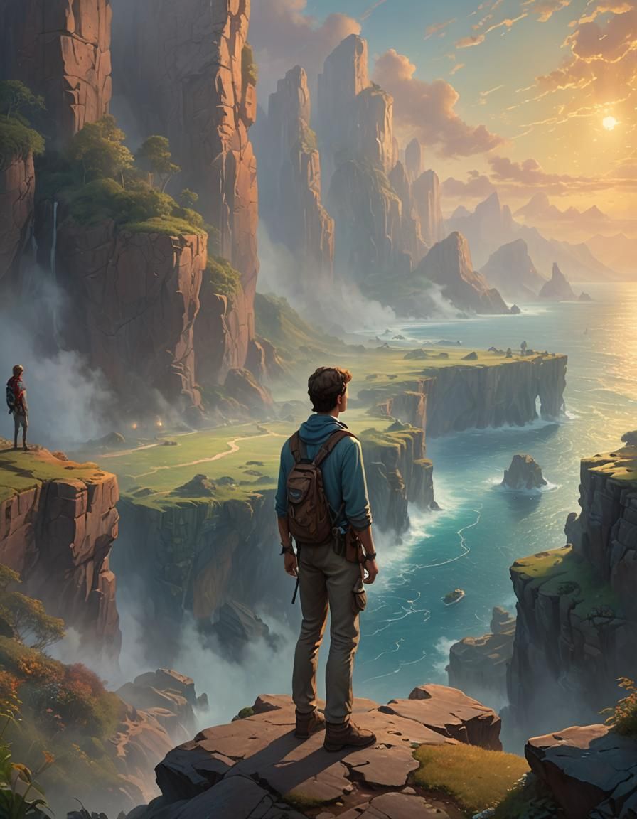 Atlantis Discovered: Panoramic Concept Art