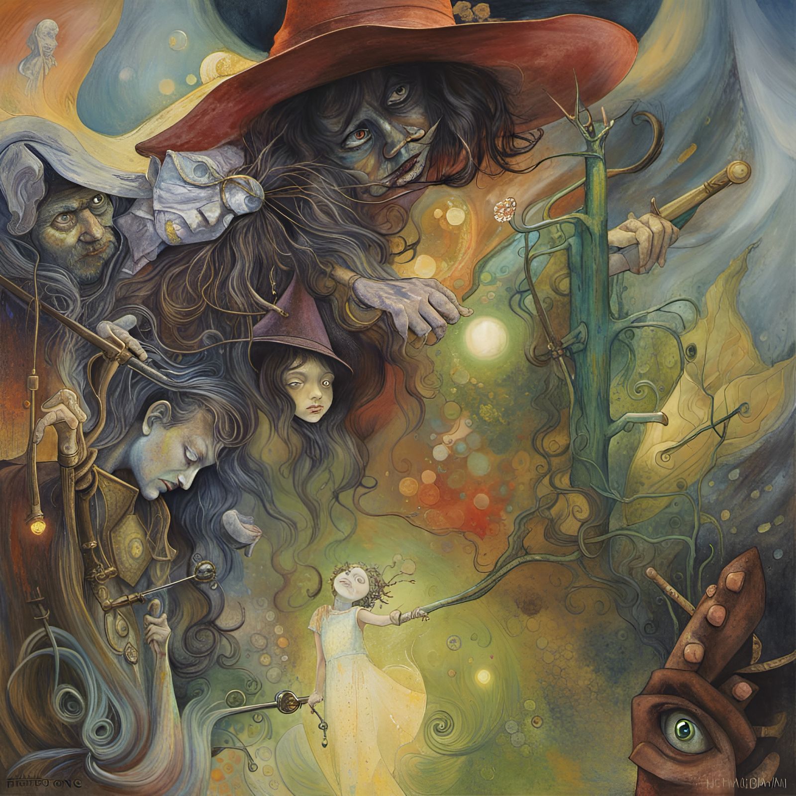 Witch Wizard of Oz, Nightmarish Surreal Theme