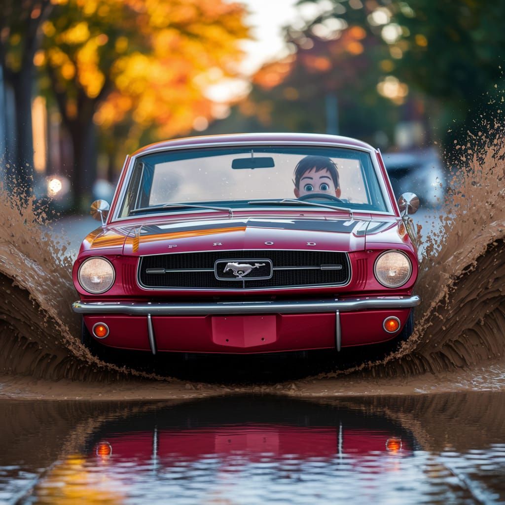 Clean car, dirty car!